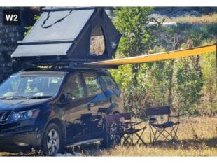 W2 Roof Top Tent Aluminum Shell