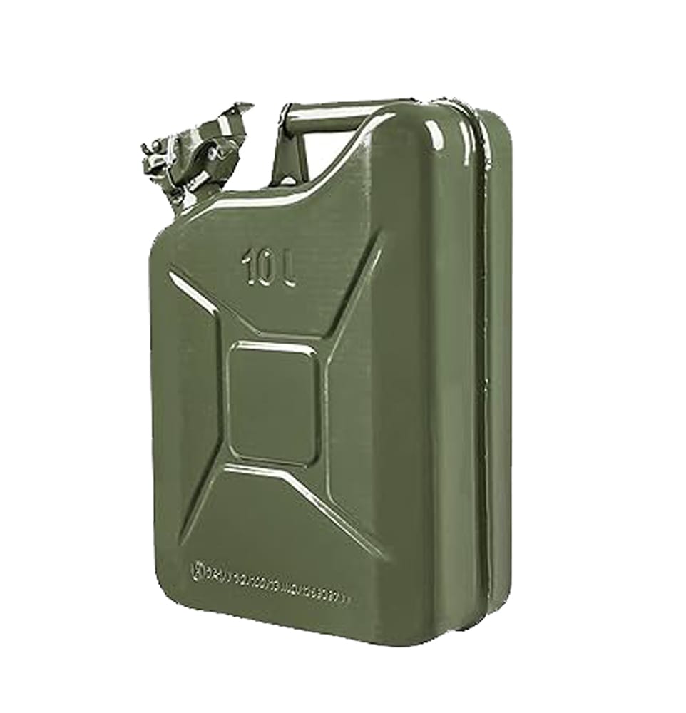 BRUTFORCE Metal Jerry Can 10L with Spout - Image 7