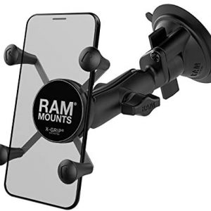 Ram Mount Twist universal X-GRIP suction closure mount Cell Phone Holder, Black