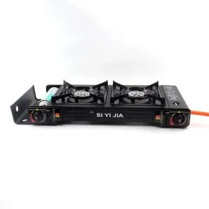 Outdoor Camping Gas Stove Double Burner SI YI JIA