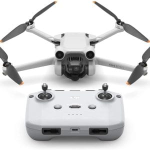 DJI Mini 3 Pro – Lightweight and Foldable Camera Drone with 4K/60fps Video, 48MP Photo, Ideal for Aerial Photography and Social Media