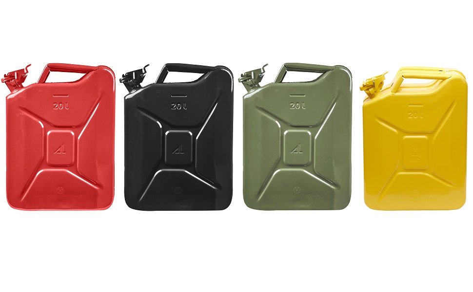 20 liter metal jerry can with spout